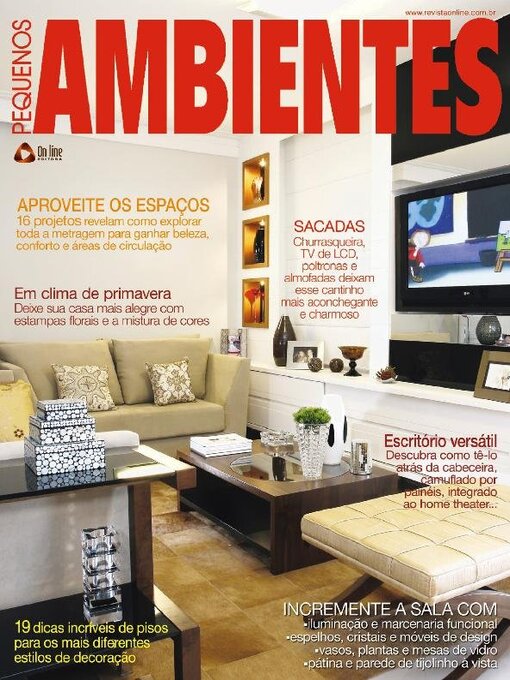 Title details for Pequenos Ambientes by Online Editora - Available